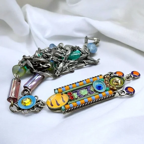 🌺Adaya Mosaic Necklace - Picture 7 of 13